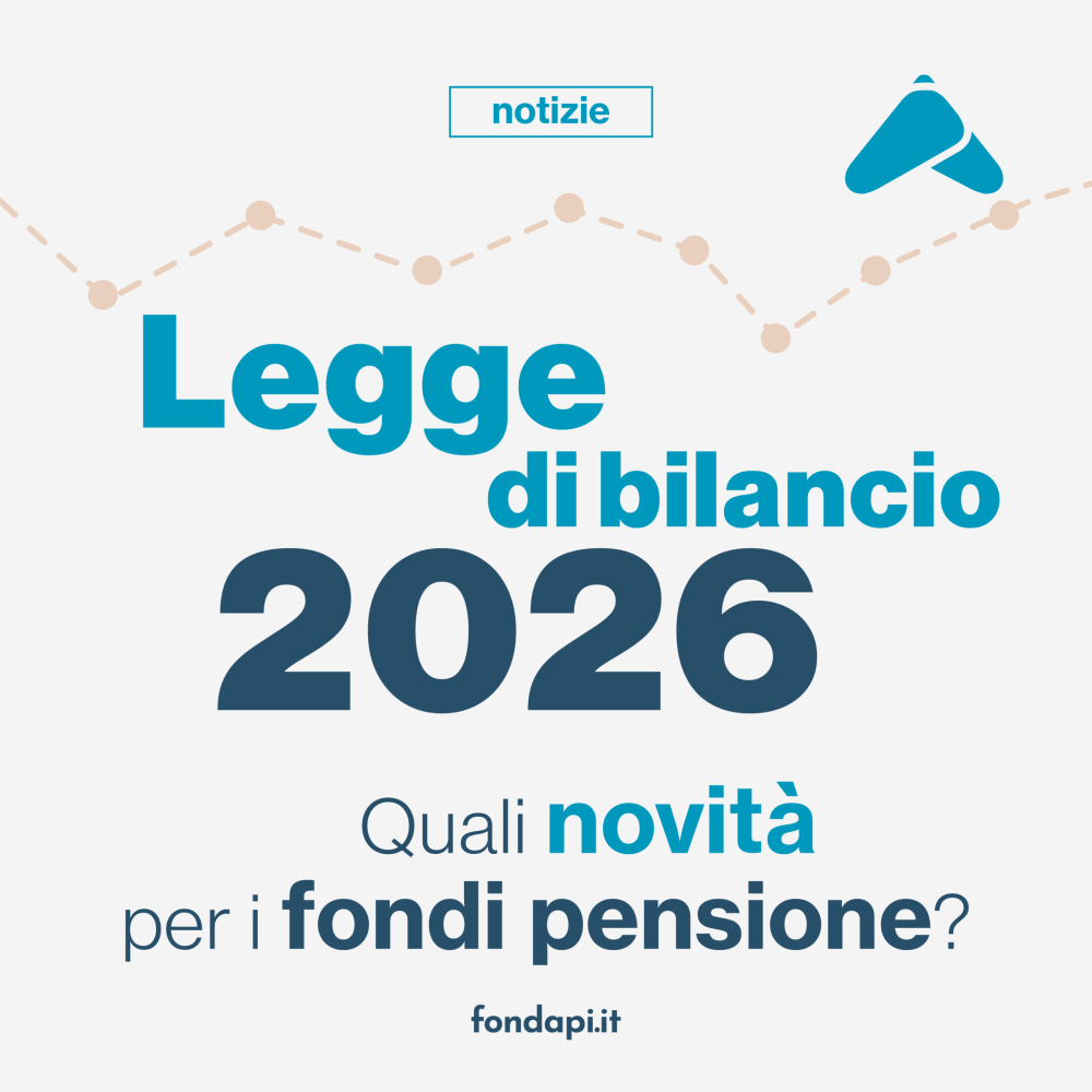 novit&agrave; legge bilancio 2026 fondo pensione